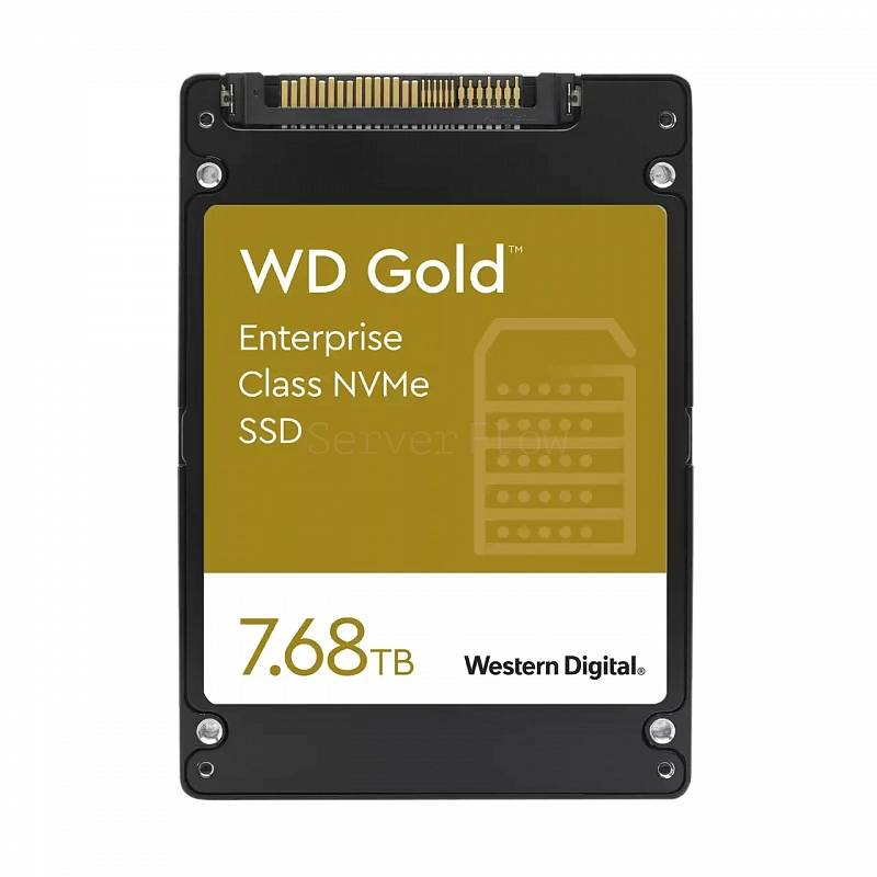 SSD-накопитель WD Gold Enterprice 7.68TB 2.5" U.2 [WDS768T1D0D-01AJB0]