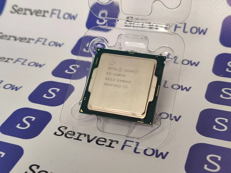 Процессор Intel Xeon E3 1230v5 (4c/8t 3.4GHz-3.8GHz, 80W) 3