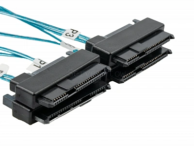 Кабель SFF8087 - 4x SAS 1м
