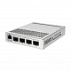 Коммутатор MikroTik CRS305-1G-4S+IN (L3, 4x SFP+ 10 Гбит/с, 1x RJ45 1 Гбит/с)