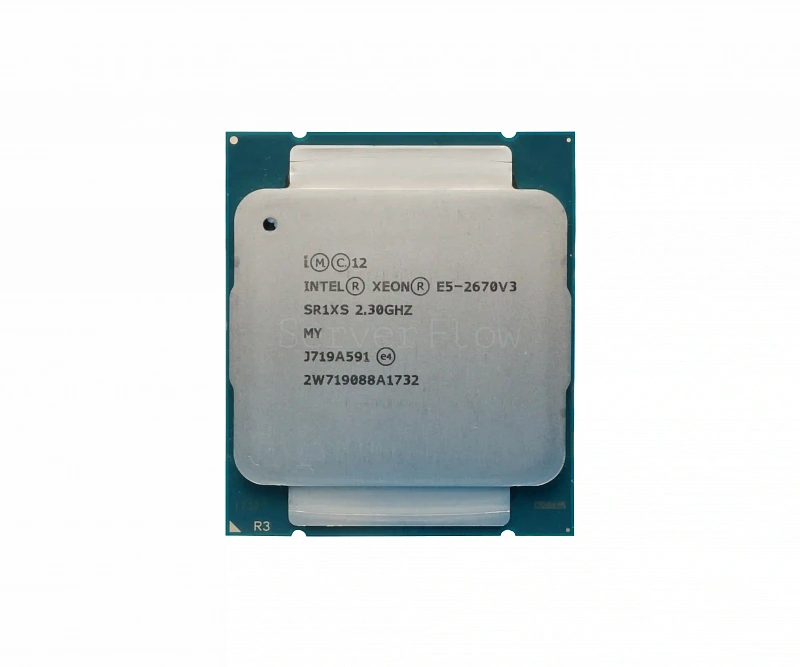 Процессор Intel Xeon E5 2670v3 (12с/24t, 2.3GHz-3.1Ghz,120W)