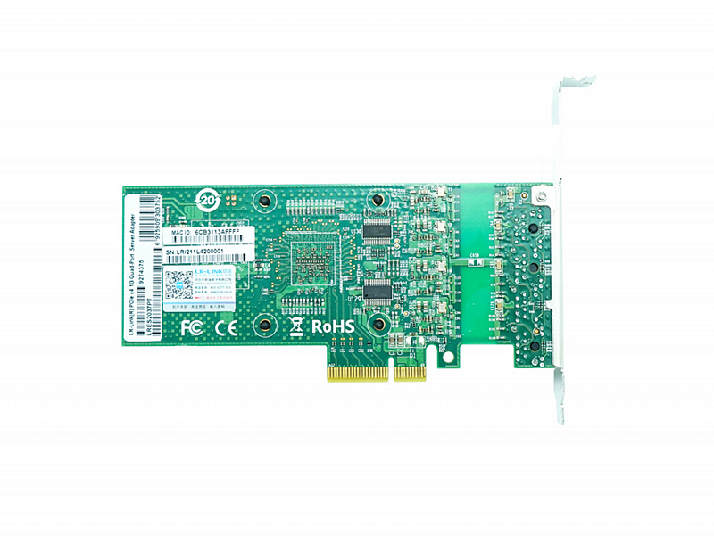 Сетевая карта LR-LINK LRES2037PT (4x RJ45 1GBE) 2