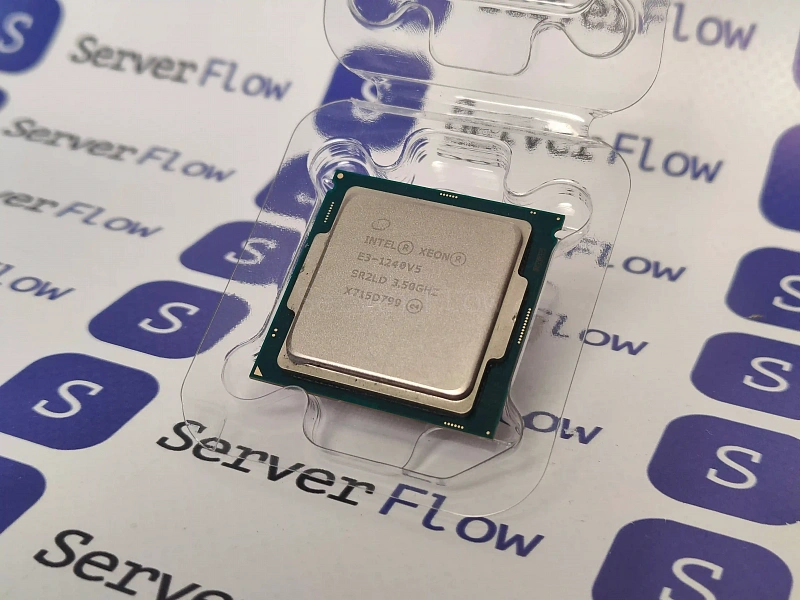 Процессор Intel Xeon E3 1240v5 (4c/8t 3.5GHz-3.9GHz, 80W) 3