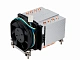 Кулер DYNATRON A24 (2U, Active, AM4/AM5, 155W)