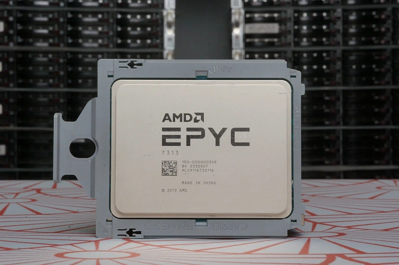 Процессор AMD EPYC 7313 (16c/32t, 3.0GHz-3.7GHz, 155W) 1