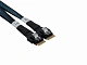 Кабель Slimline SAS SFF8654-8i - 2x SFF8654-4i 0.8м 2