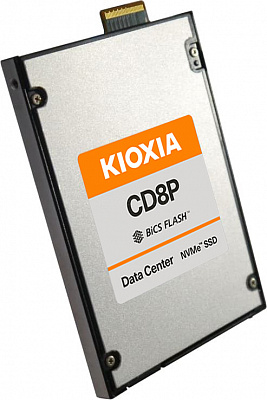 SSD-накопитель Kioxia CD8P-V 12.8TB E3.S 7.5mm [KCD81PJE12T8]