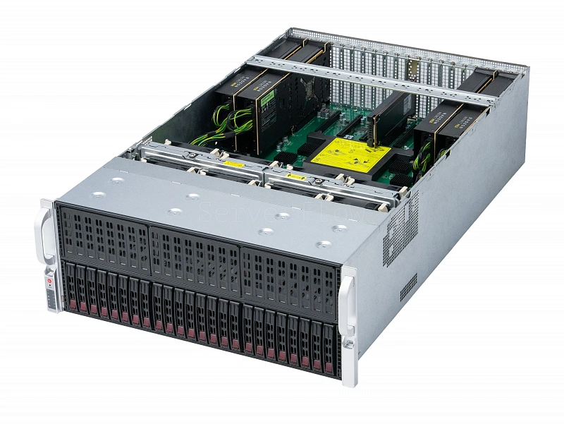 Supermicro 4028GR-TR (4× Instinct MI50 16GB, 2× Xeon E5 2680v4, RAM 128GB) 1