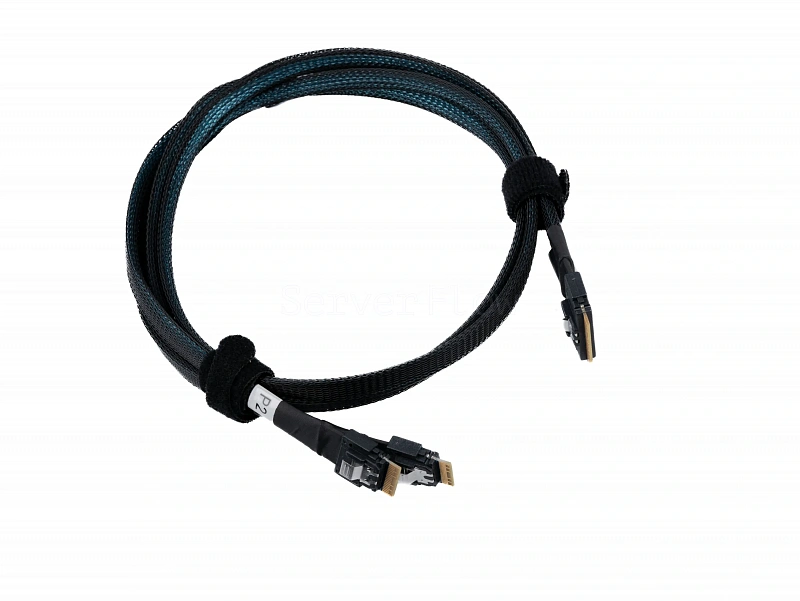 Кабель Slimline SAS SFF8654-8i - 2x SFF8654-4i 0.8м