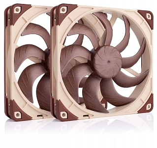 Комплект вентиляторов Noctua NF-A14x25 G2 PWM Sx2-PP 140mm