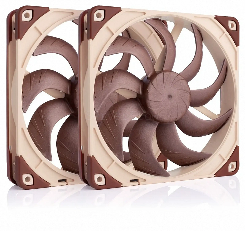 Комплект вентиляторов Noctua NF-A14x25 G2 PWM Sx2-PP 140mm 1