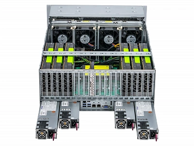 Supermicro 4028GR-TR (6× Tesla P100 16GB, 2× Xeon 2698v4, RAM 256GB)