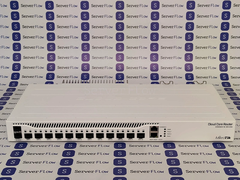 Коммутатор MikroTik CCR2004-1G-12S+2XS (12x SFP+ 10 Гбит/с, 2x SFP28 25 Гбит/с) 1