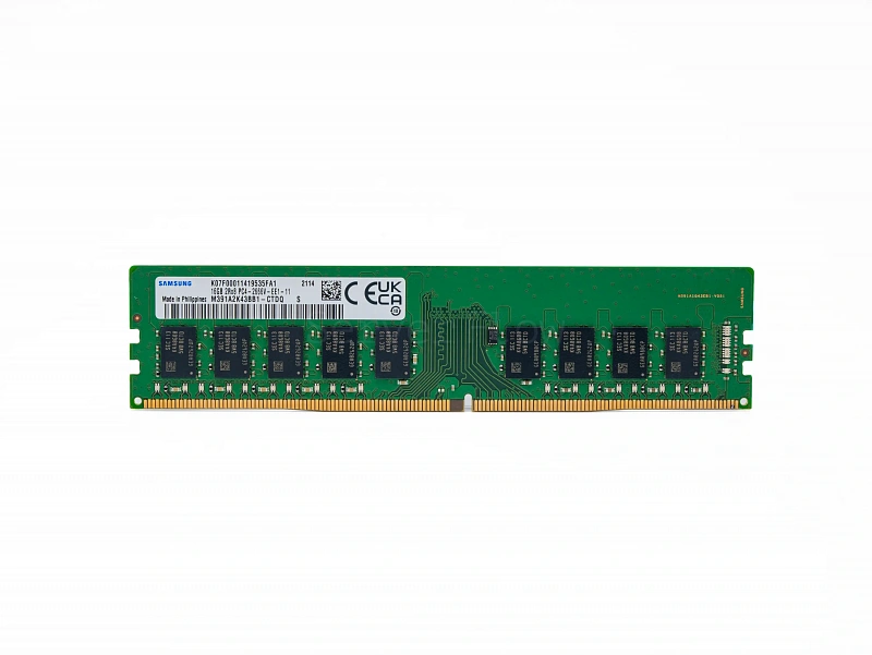 Оперативная память 16GB DDR4 ECC UDIMM Samsung 2666Mhz 2Rx8 [M391A2K43BB1-CTD]