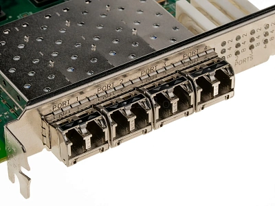 FC HBA адаптер Qlogic QLE2564 (4х 8GFC)