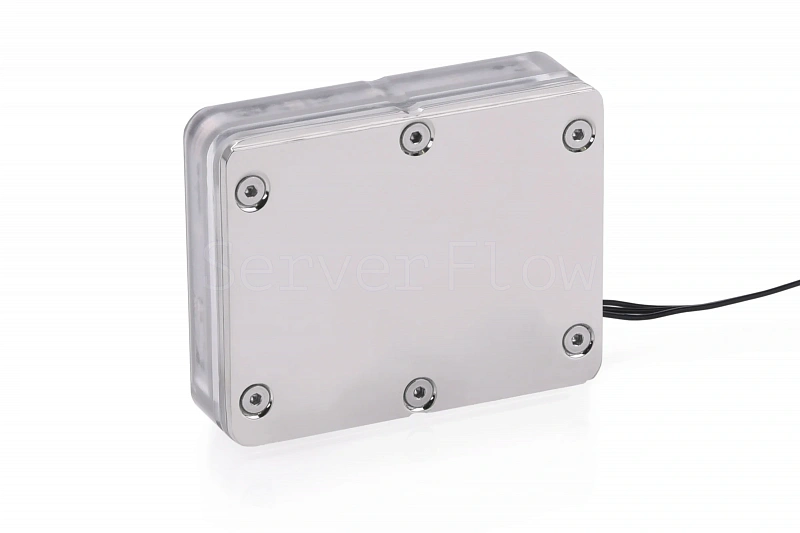 Водоблок Alphacool Eisblock XPX Pro Aurora Light - Acryl (LGA4189/LGA4677 / TR4, 1U) [4250197129817] 2