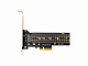 Переходник PCIe 4.0 x4, 1x M.2 (Low profile, NGFF 22110)