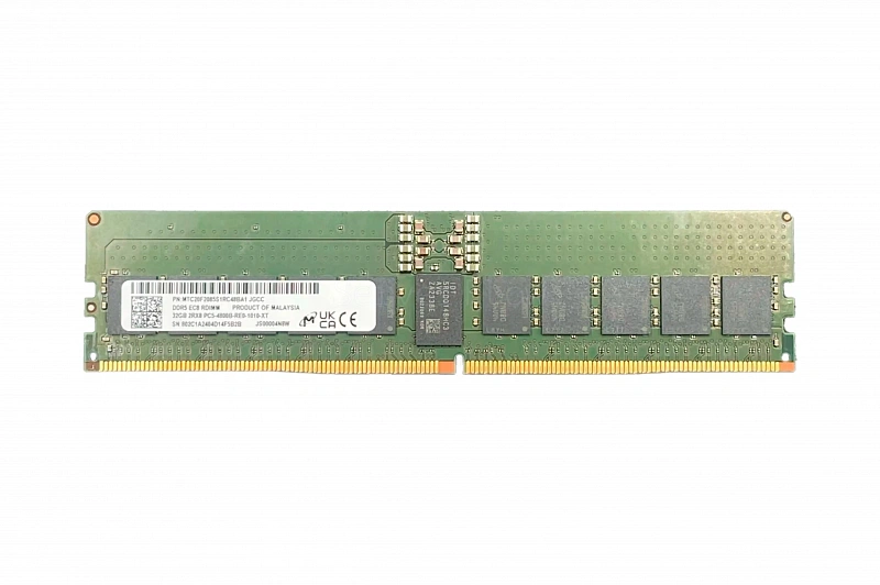 Оперативная память 32GB DDR5 ECC REG Micron 4800Mhz 2Rx8 [MTC20F2085S1RC48BA1]