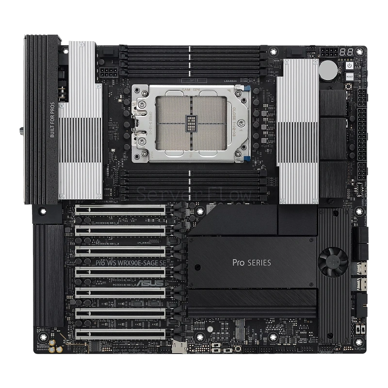 Материнская плата ASUS Pro WS WRX90E-SAGE SE (EEB, sTR5, 8 DIMM)