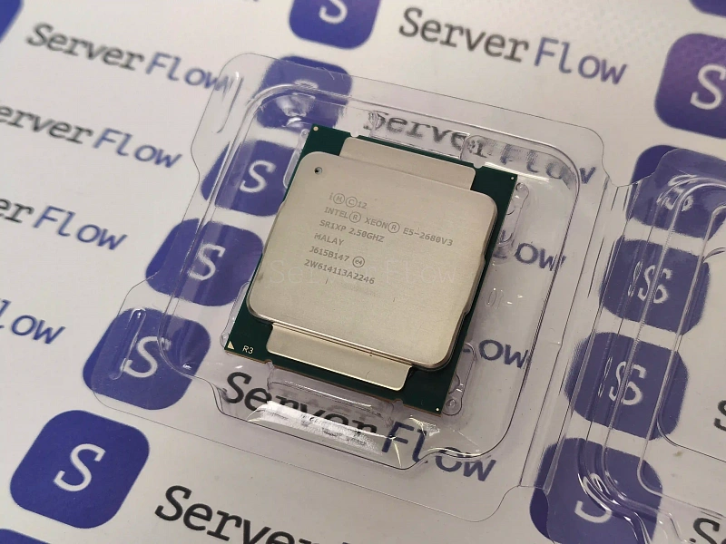 Процессор Intel Xeon E5 2680v3 (12c/24t, 2.3GHz-3.5GHz, 120W) 3