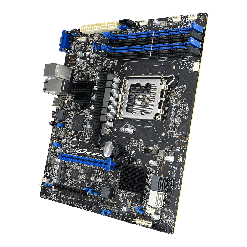 Материнская плата ASUS P13R-M/10G-2T (Mirco-ATX, LGA1700, 4 DIMM) 2
