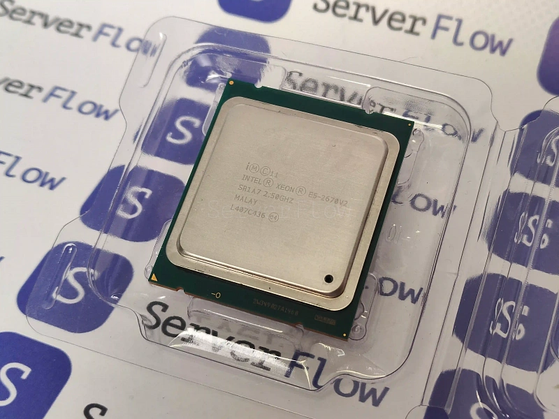 Процессор Intel Xeon E5 2670v2 (10c/20t, 2.5GHz-3.3GHz, 115W) 3