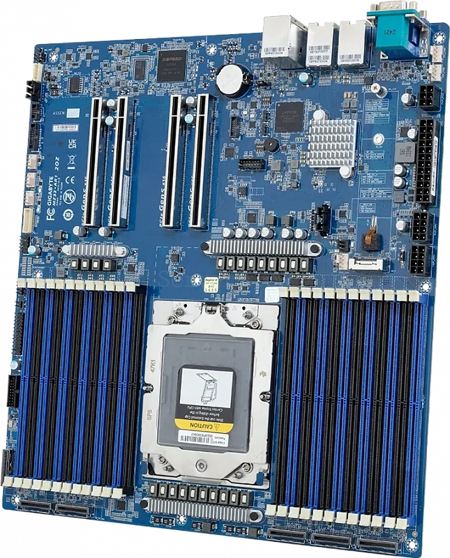 Материнская плата GIGABYTE MZ33-AR1 Rev 3 (E-ATX, 1x SP5, 24 DIMM) 1