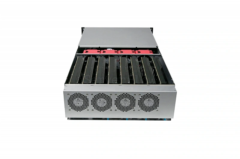 Серверное GPU шасси ALEO 8x GPU 4x 1600W (комп. кабелей 8PIN GPU) 2