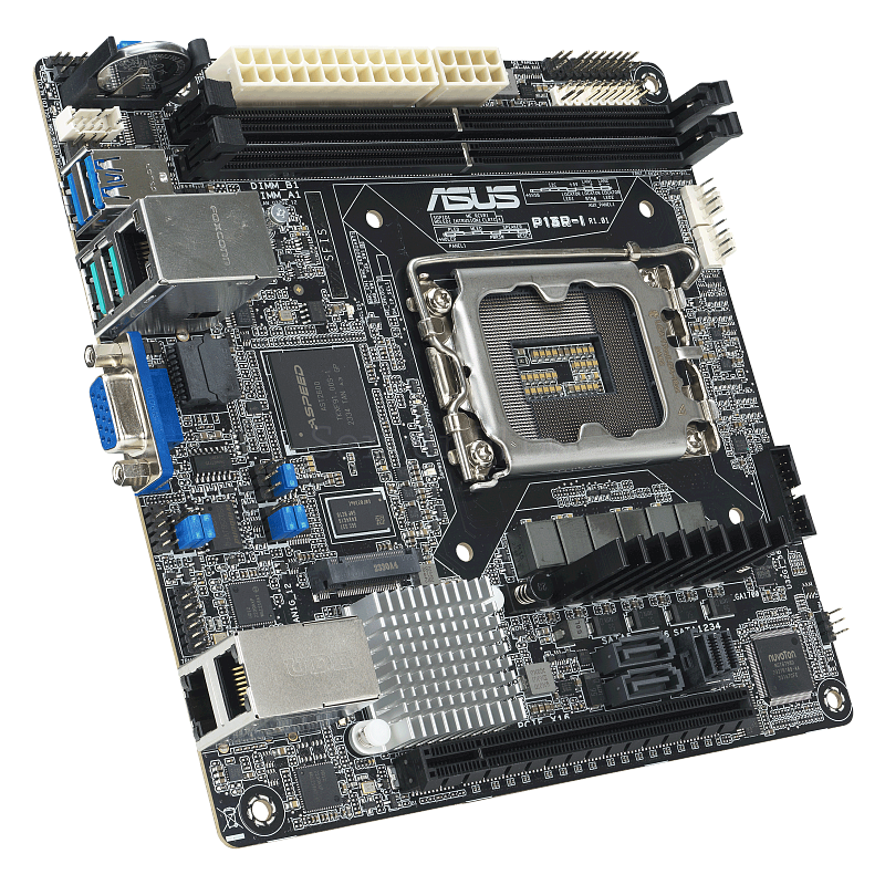 Материнская плата ASUS P13R-I (Mini-ITX, LGA1700, 2 DIMM) 1