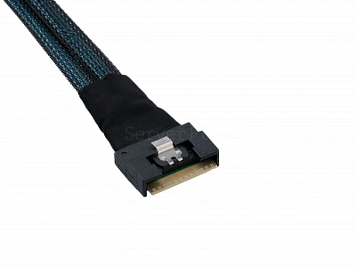 Кабель Slimline SAS SFF8654-8i - 2x SFF8643 (NVMe Connection) 1м