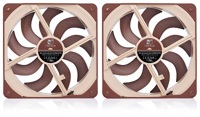 Комплект вентиляторов Noctua NF-A14x25 G2 PWM Sx2-PP 140mm