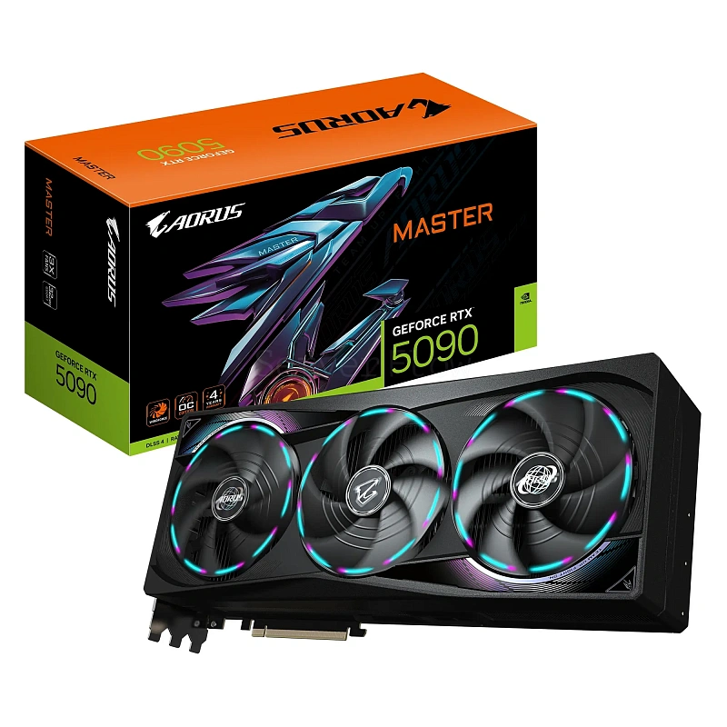 Видеокарта GIGABYTE AORUS RTX 5090 MASTER 32GB GDDR7 [GV-N5090AORUS M-32GD] 9