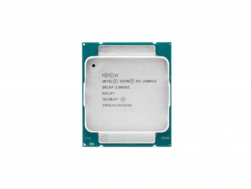 Процессор Intel Xeon E5 2680v3 (12c/24t, 2.3GHz-3.5GHz, 120W)