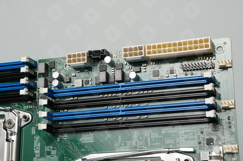 Материнская плата Supermicro X10DRH-C (E-ATX, 2х LGA 2011, 16 DIMM) 3