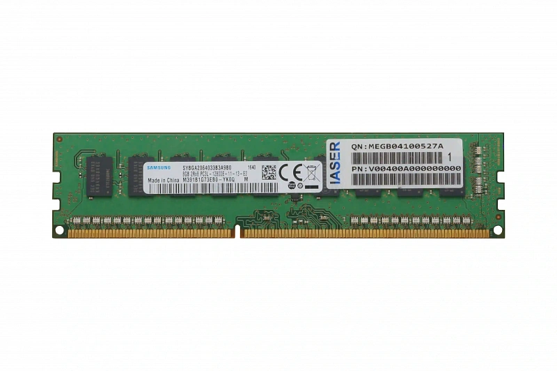 Оперативная память 8GB DDR3 ECC UDIMM Samsung 1600Mhz 2Rx8 [M391B1G73EB0-YK0]