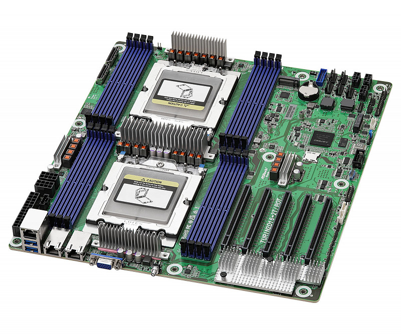 Материнская плата ASRock Rack TURIN2D16-2T/ROT (EEB, 2x SP5, 16 DIMM) 1