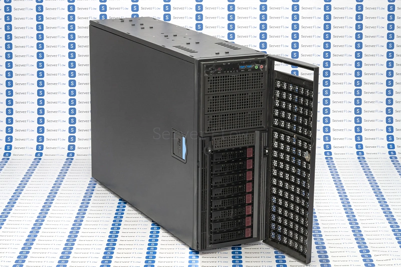 Серверный корпус Supermicro 747BTQ-R2K04B (4U, 8 LFF, 2x БП 2000W) 15