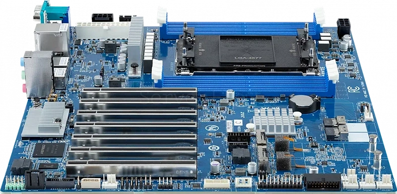 Материнская плата Gigabyte MW83-RP0 Rev 1.x/3.x (CEB, LGA4677, 8 DIMM) 3