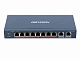 Коммутатор Hikvision DS-3E0310HP-E (8x RJ45 100 Мбит/c PoE, 2x RJ45 1 Гбит/с)