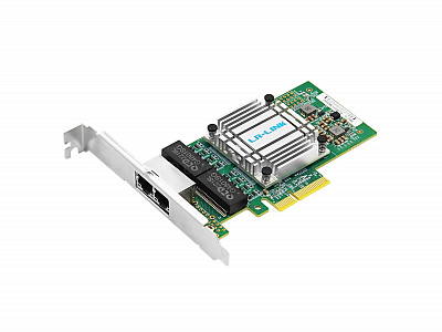 Сетевая карта LR-LINK LRES1049PT (2x RJ45 1GBE)