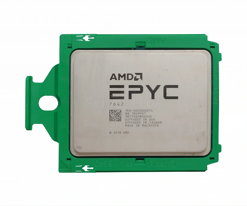 Процессор AMD EPYC 7642 (48c/96t, 2.3GHz-3.3GHz, 225W, 256MB L3)