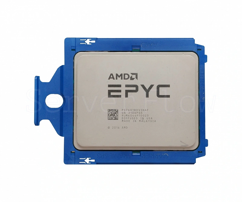 Процессор AMD EPYC 7601 (32c/64t, 2.2GHz-3.2GHz,180W)