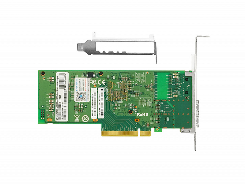 Сетевая карта LR-LINK LRES4005TF-2S2T (2x RJ45 10GBE + 2x SFP+ 10GBE) 2