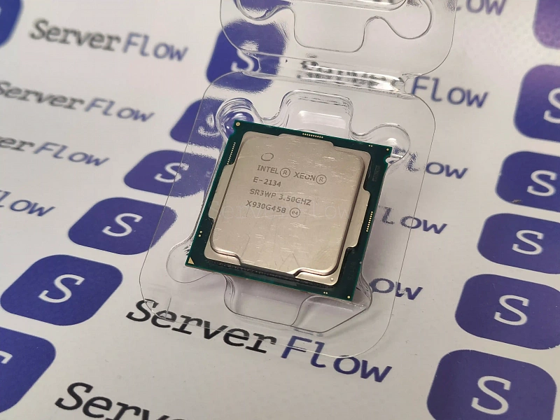 Процессор Intel Xeon E-2134 (4c/8t 3.5GHz-4.5GHz, 71W) 3