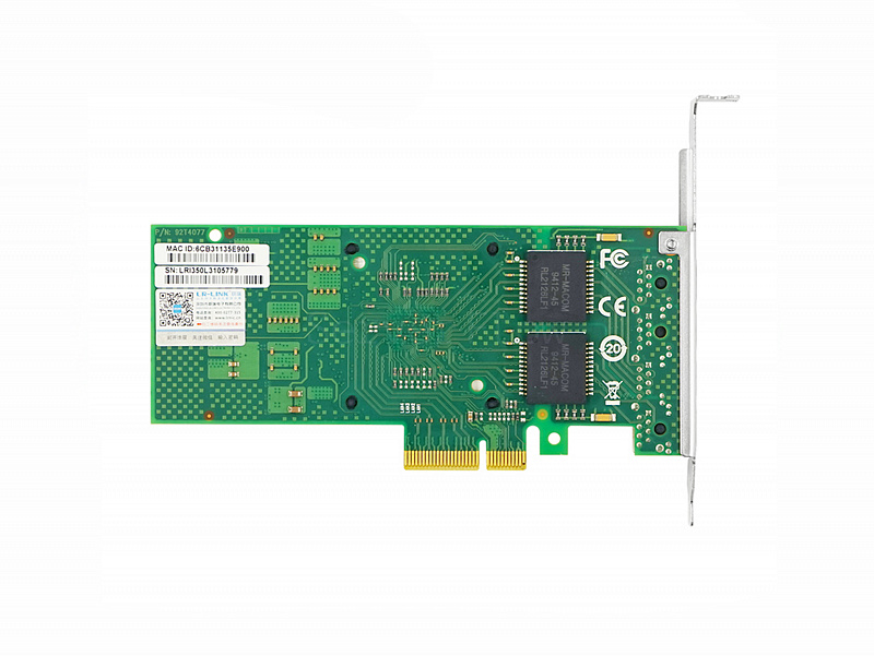 Сетевая карта LR-LINK LREC9714HT (4x RJ45 1GBE) 2