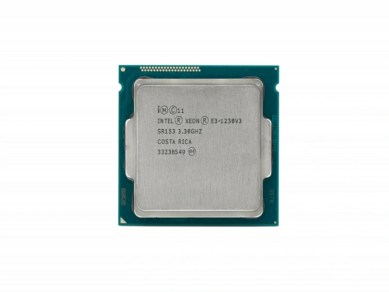 Процессор Intel Xeon E3 1230v3 (4c/8t 3.3GHz-3.7GHz, 80W)