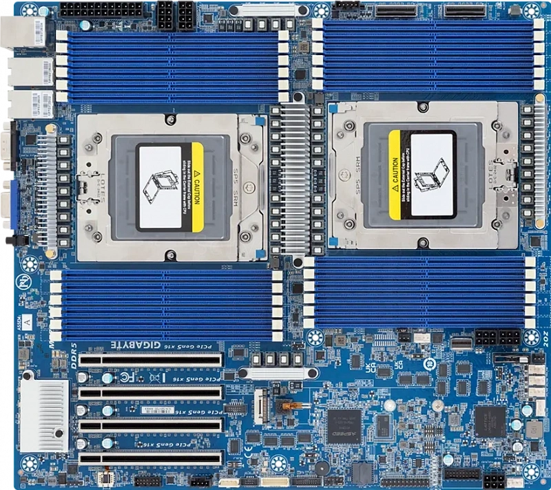 Материнская плата GIGABYTE MZ73-LM2 Rev 3.1 (E-ATX, 2x SP5, 24 DIMM)