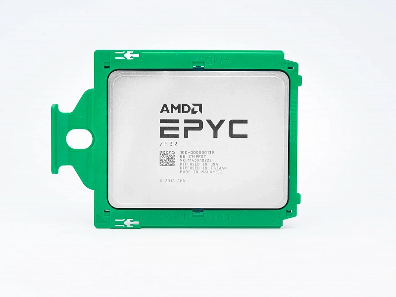 Процессор AMD EPYC 7F32 (8c/16t, 3.7GHz-3.9GHz, 180W)