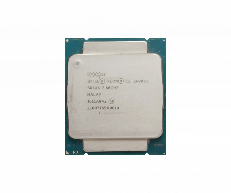 Процессор Intel Xeon E5 2690v3 (12c/24t, 2.6GHz-3.5GHz, 135W)