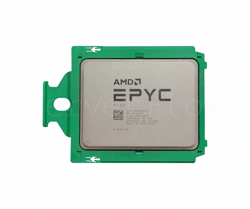 Процессор AMD EPYC 7302 (16c/32t, 3.0GHz-3.3GHz, 155W)